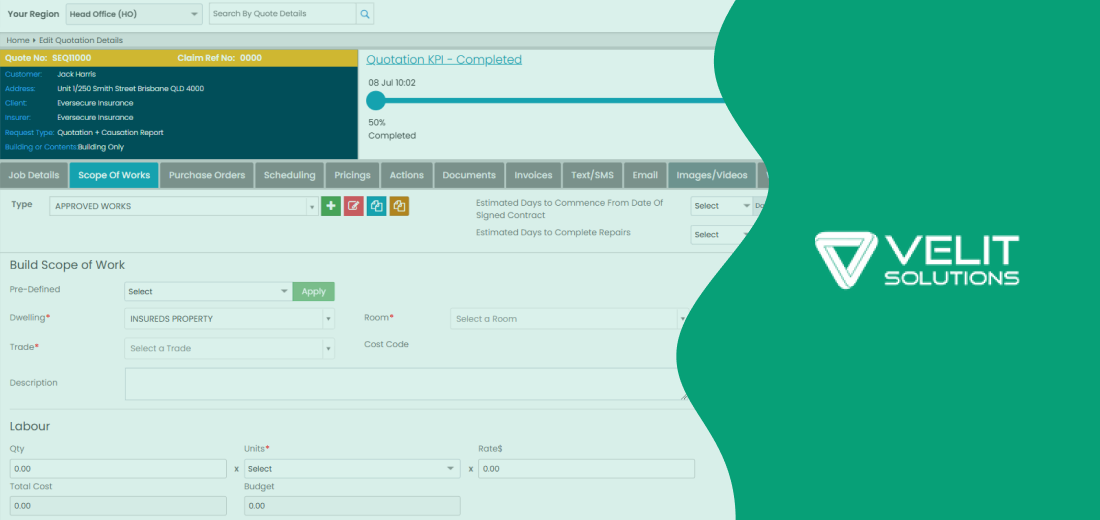Velit Solutions Pty Ltd.